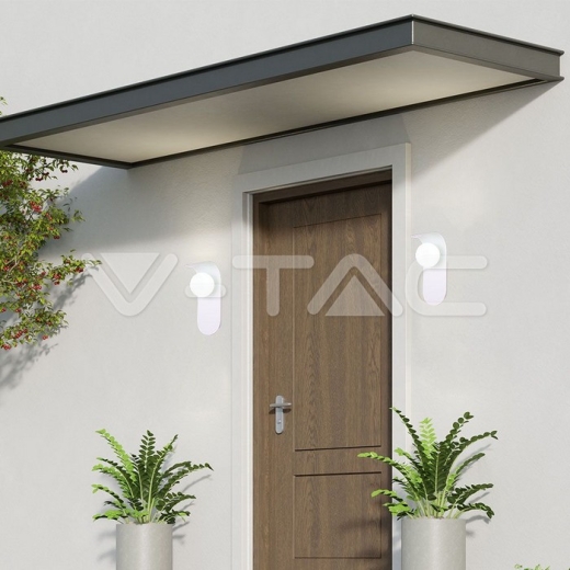 Herraje de pared de diseño Yeso G9 Cuerpo blanco IP20 - 5