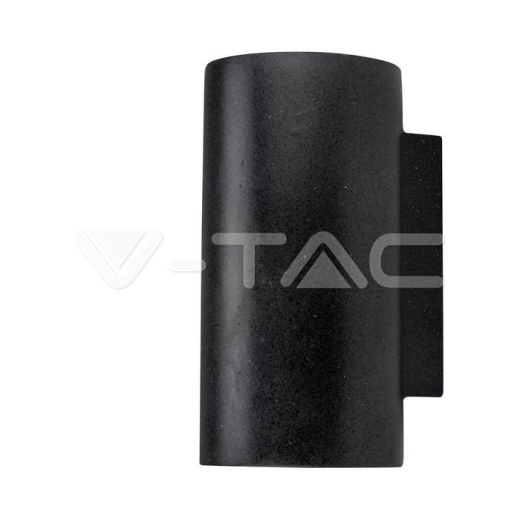 GU10 LED Concrete Wall Lamp Dark Grey - 1