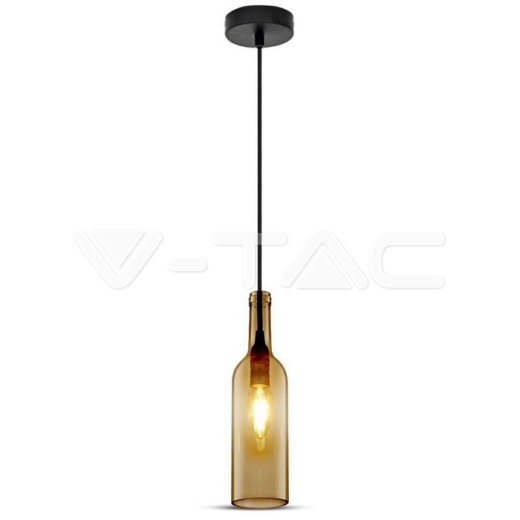 Soporte colgante tipo botella, Marrón - 2