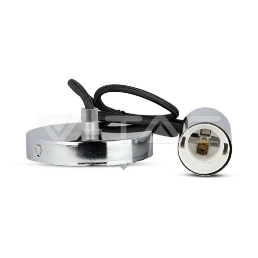 Soporte colgante de cromo Negro - 2