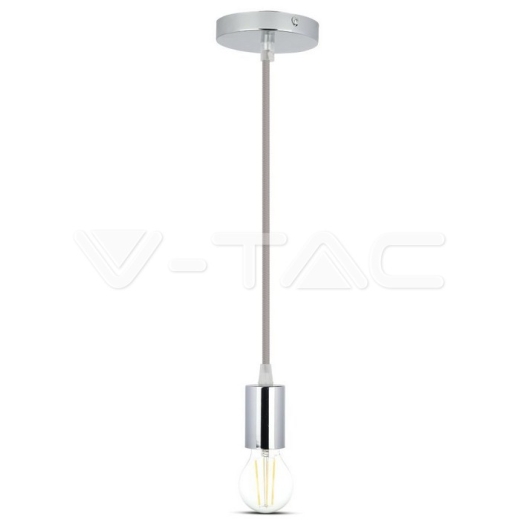 Soporte colgante de cromo Gris - 3