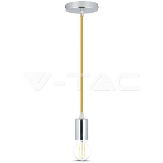 Soporte colgante de cromo Beige - 3