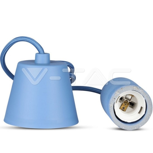 Soporte colgante de hormigón, Azul - 2