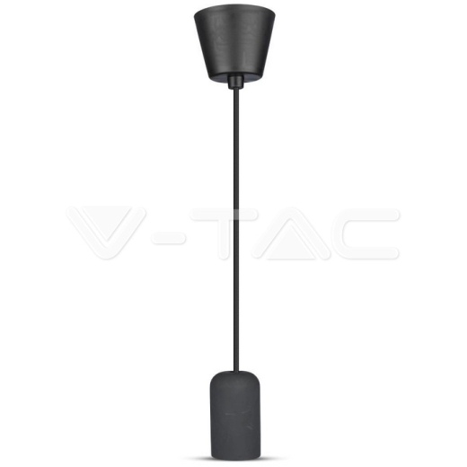 Soporte colgante de hormigón, Negro - 1