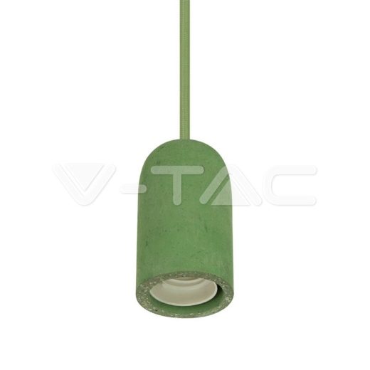 Soporte colgante de hormigón, Verde - 4