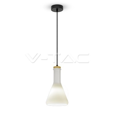 Glass Pendant Light White - 2