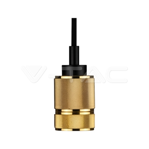 Gold Aluminium Lamp Holder - 2