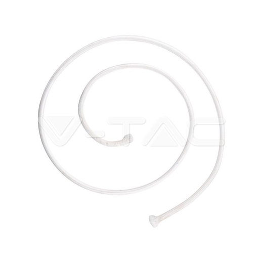 Cuerda de tela 2*0.75 mm Blanca - 1