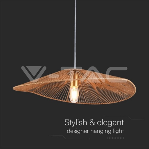 LED Designer Pendant Lampholder Hem Rope D600*H120 E27 - 2