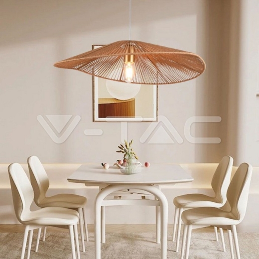 LED Designer Pendant Lampholder Hem Rope D600*H120 E27 - 5