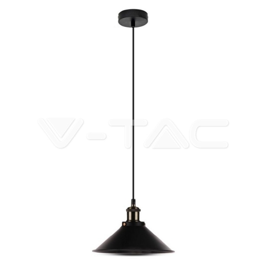 Metal Pendant Light Black - 1