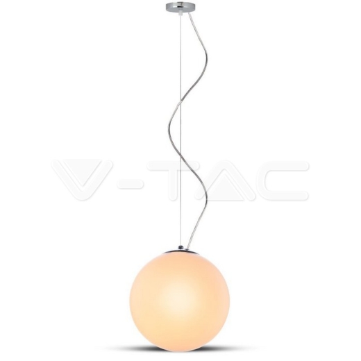 Pendant Glass Chrome - 2