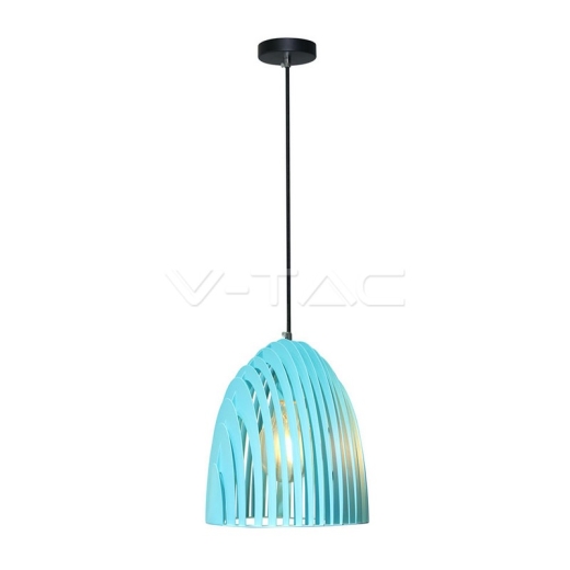 Pendant Light Cone Prism Blue - 1