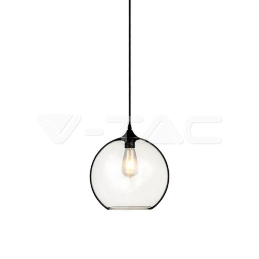 Pendant Light Globe Glass Transparent Ф300mm - 1