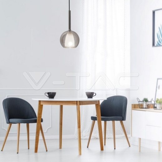 Soporte colgante Doble Cristal Cris+Blanco Ф180mm - 4