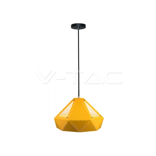 Pendant Light Pastel Prism Yellow 310 x 180 mm - 1