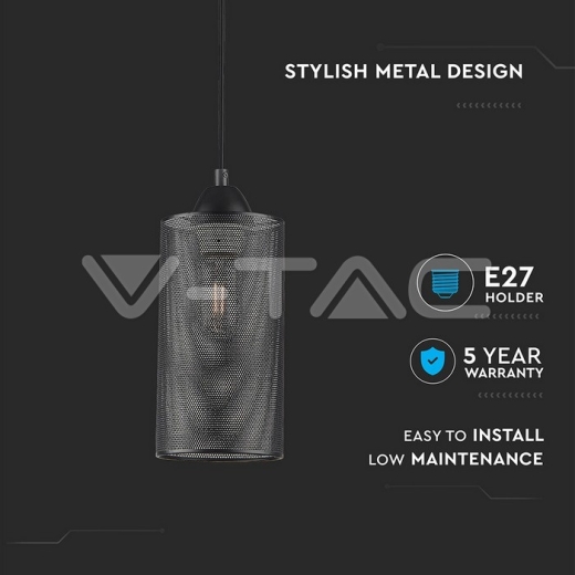 Soporte colgante Mate Negro - 3