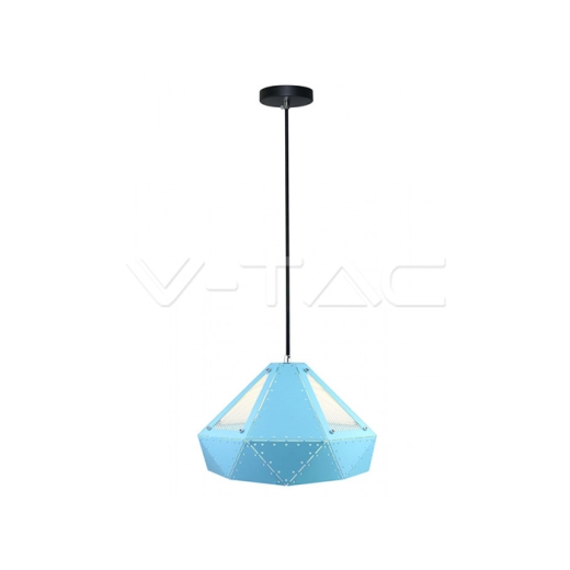 Pendant Light Pastel Prism Blue 310 x 180 mm - 1