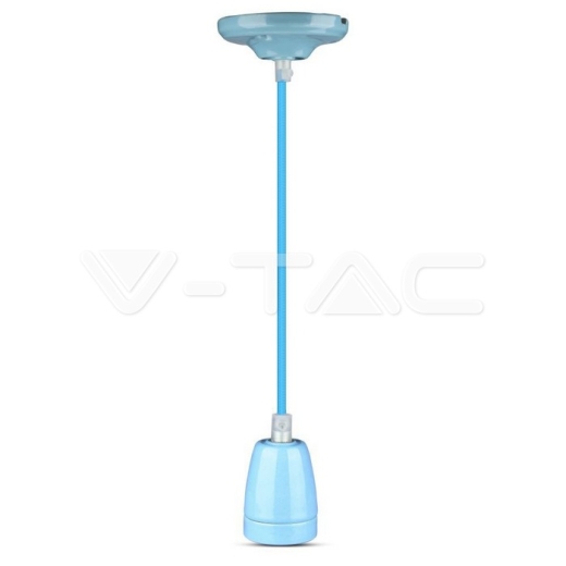 Porcelain Lamp Pendant Blue - 1