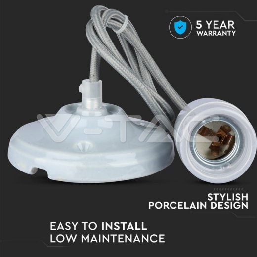 Soporte de porcelana Gris - 4