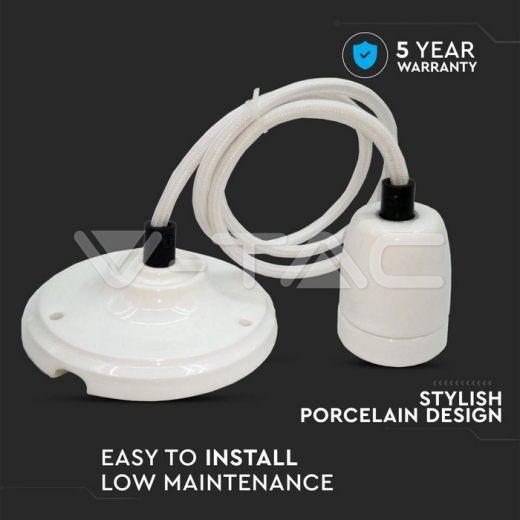 Soporte de porcelana Blanco - 4