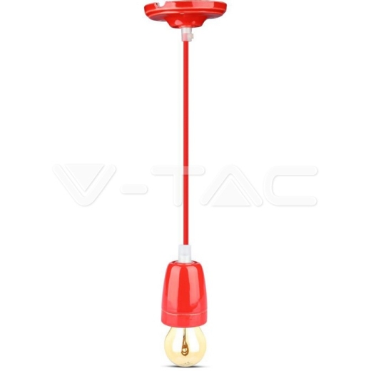 Soporte de porcelana Rojo - 3