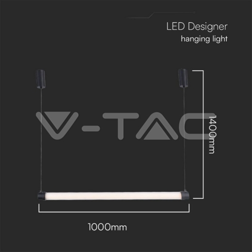Lámpara colgante de diseño LED 10W horizontal - 3