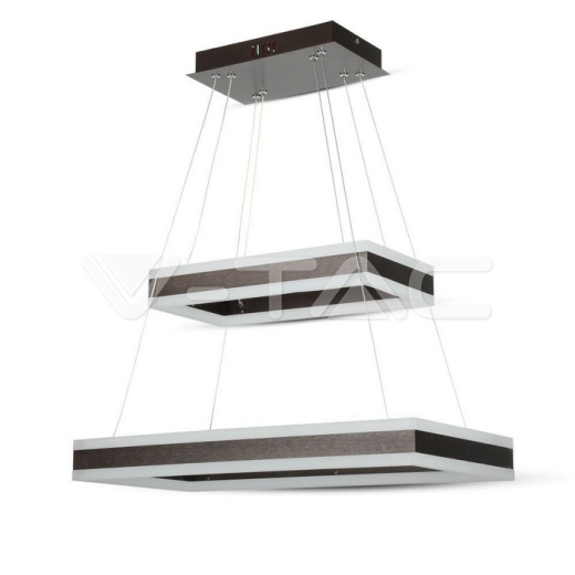 113W Soft Light Chandelier Dimmable Coffee 3000K - 2