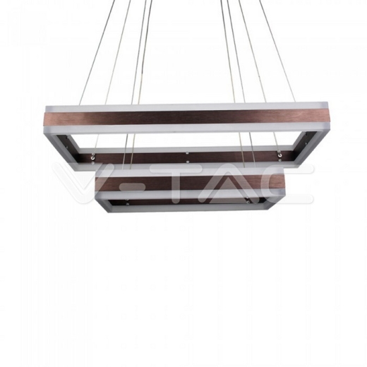 113W Soft Light Chandelier Dimmable Coffee 3000K - 4