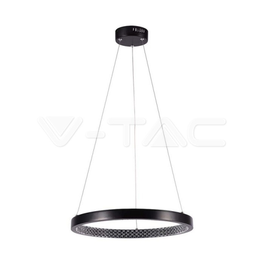 19W LED Designer Hanging Lamp Black 3000K - 1