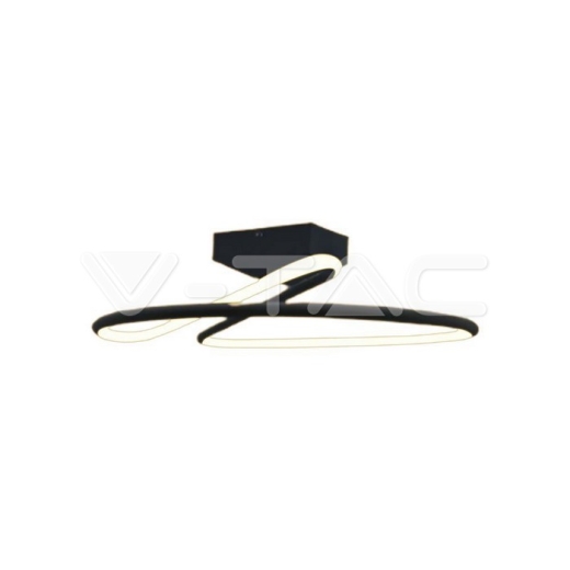 20W LED Designer Light Round Black 4000K - 1