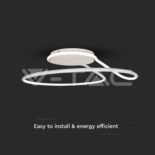 Luz de diseño LED de 24W blanca 4000K - 2