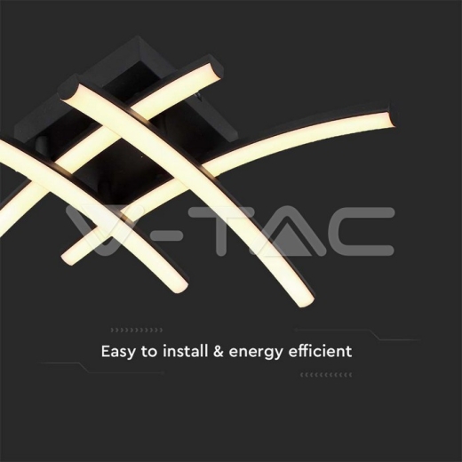 24W LED Designer Light Black 3000K - 2