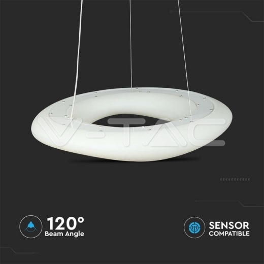 36W Pendant Round Color Changing D:600*H2000 Dimmable White - 7