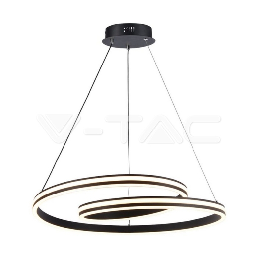 40W LED Designer Pendant Lamp Black Body 3 in 1 - 1