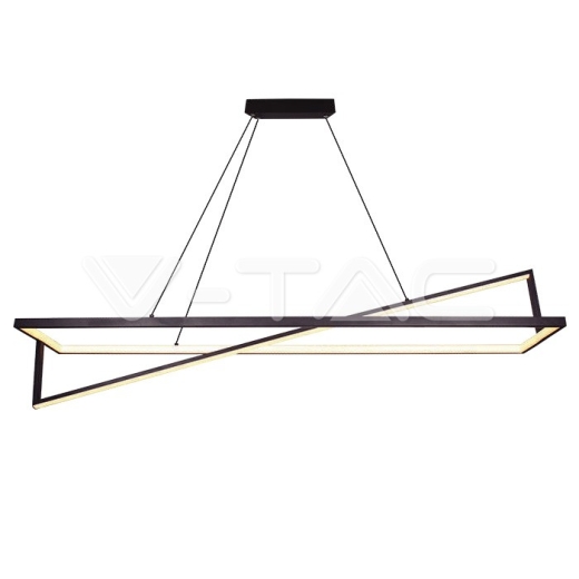 45W LED Designer Hanging Light Triac Dimmable Black 3000K - 1