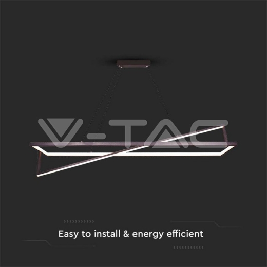 45W LED Designer Hanging Light Triac Dimmable Black 3000K - 2