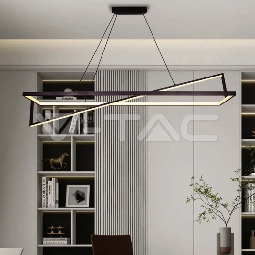 45W LED Designer Hanging Light Triac Dimmable Black 3000K - 6