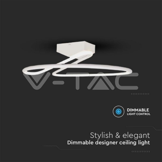 43W LED Designer Light White Round 4000K - 3