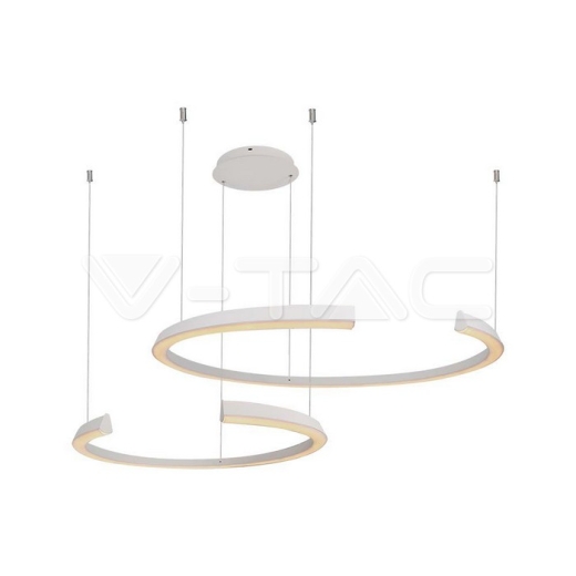 48W LED Designer Hanging Light 1100*800*1200mm Triac Dimmable 3000K White - 1