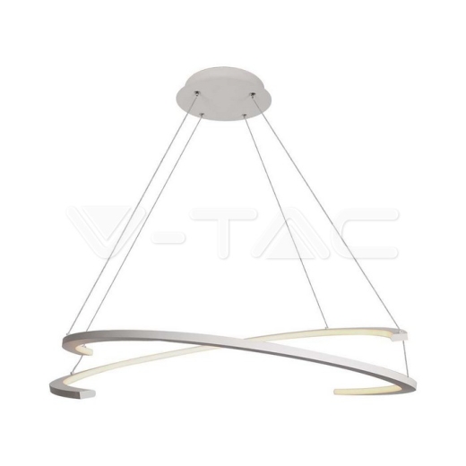 48W LED Diseñador Luz colgante 800*1200mm Triac Regulable 3000K Blanco - 1