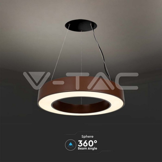 50W LED Designer Hanging Light Triac Dimmable 4000K Corten - 5