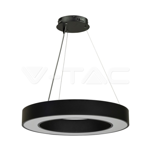 50W LED Designer Hanging Light Triac Dimmable 4000K Black - 2