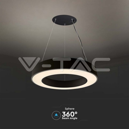 50W LED Designer Hanging Light Triac Dimmable 4000K Black - 5