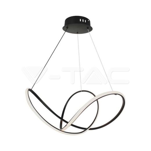 49W LED Decorative Hanging Light 70*20CM Black Body 3000K - 1