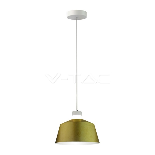 7W LED Pendant Light Gold Ø250 Warm White - 1
