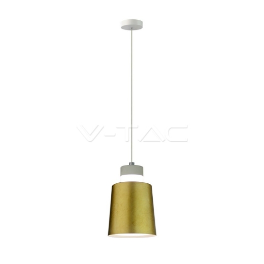 7W LED Pendant Light Gold Ø120 Natural White - 1