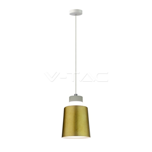 7W LED Pendant Light Gold Ø120 Warm White - 1