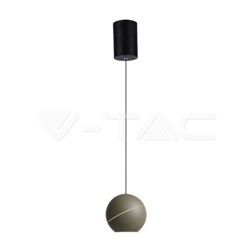 8.5W LED Hanging Lamp Φ180 Adjustable Wire Touch On/Of Gold Body 3000K - 1