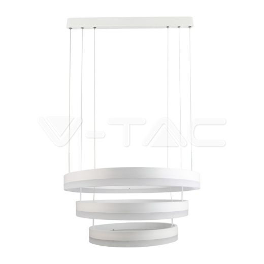 86W Soft Light Chandelier Dimmable White 3000K - 1